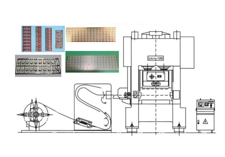 High-speed stamping machine manufacturer: What steps and machinery are needed to produce QFP package Lead frame and Semiconductor Lead Frame?