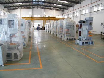 High speed punch inventory storage area 1